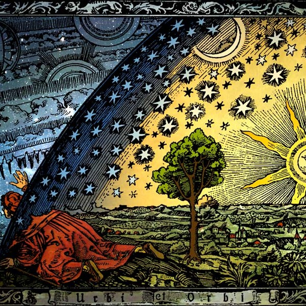 image of the Flammarion engraving